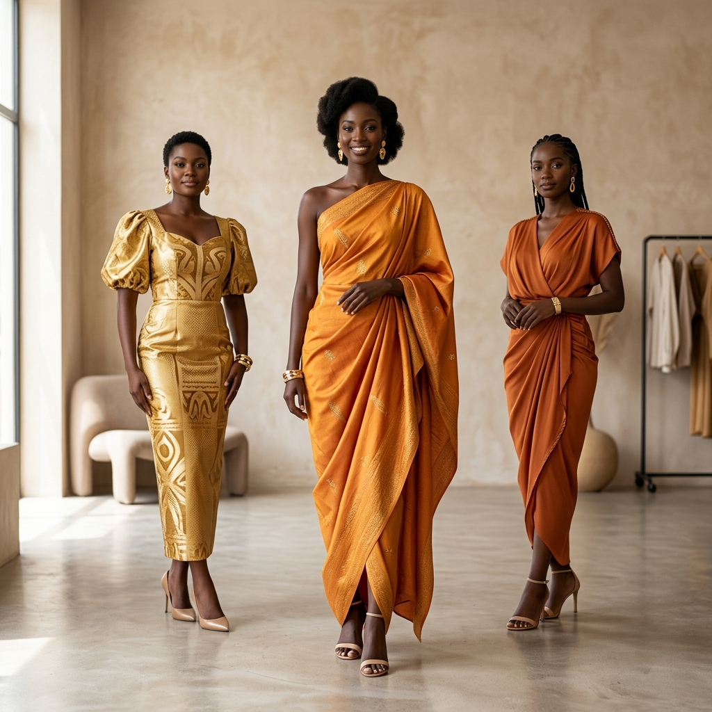 DrakonWeave Luxury Boutique Clothing Collection models